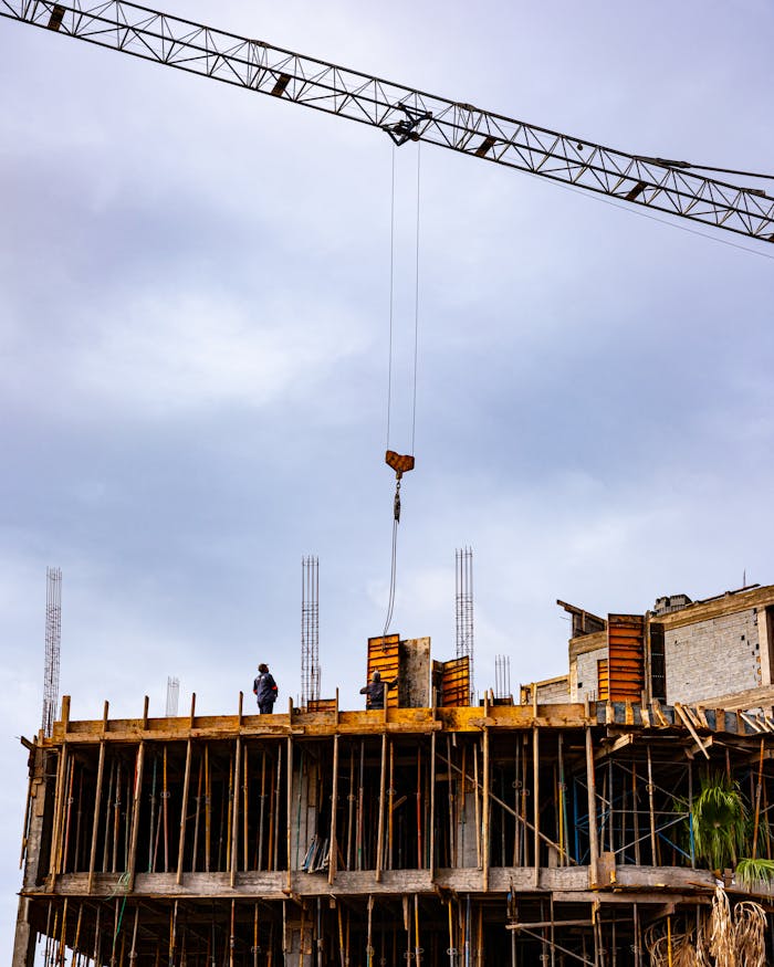 Free stock photo of architectural structure, building construction, building framework